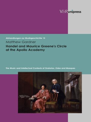 cover image of Handel and Maurice Greene's Circle at the Apollo Academy